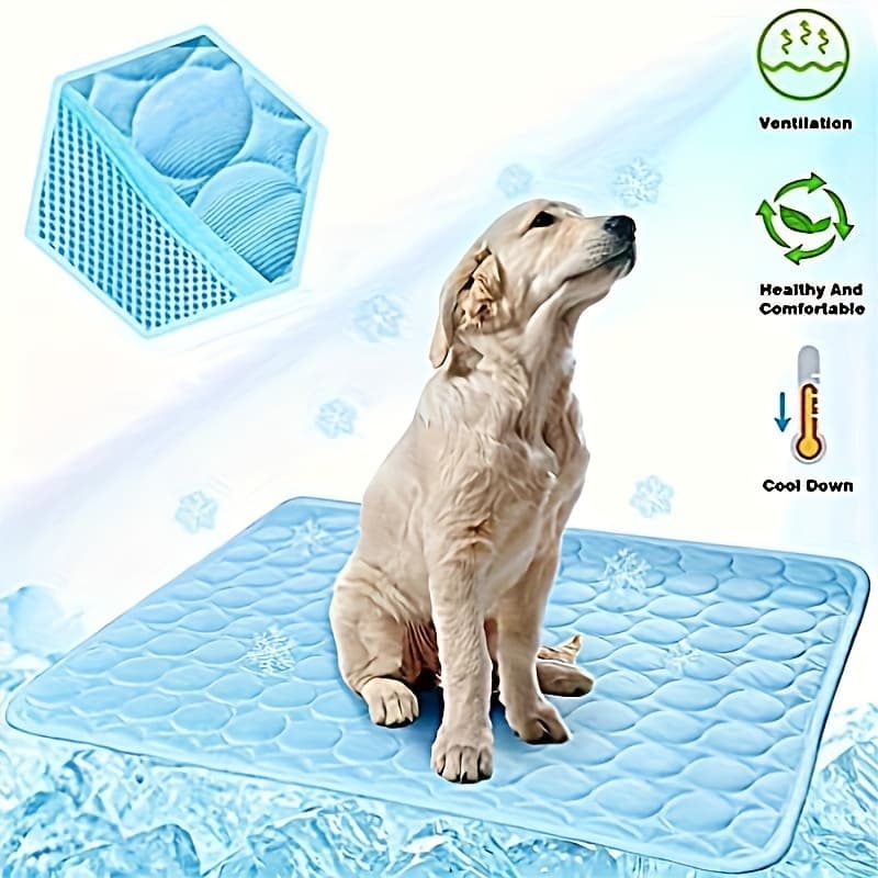 Tapete Resfriador Ice Silk em detalhe