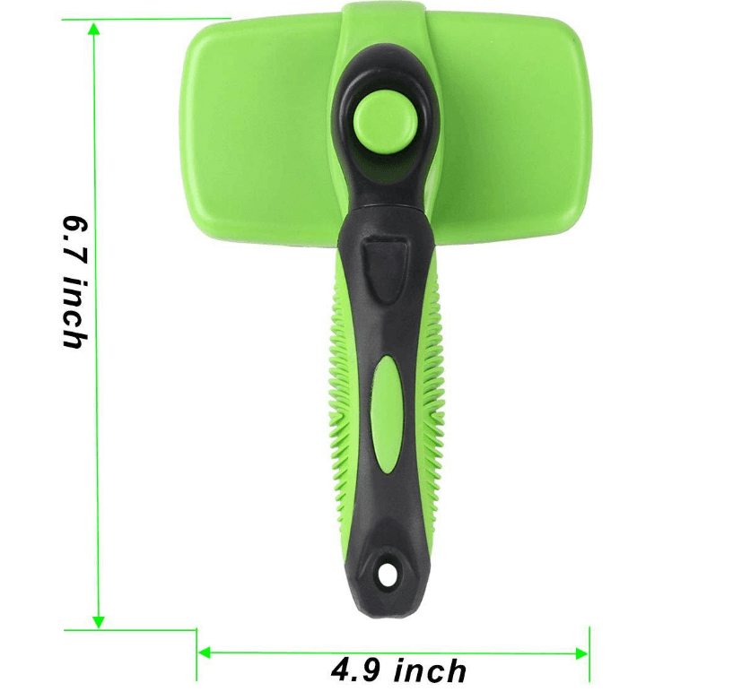 Escova Autolimpante Slicker em detalhe