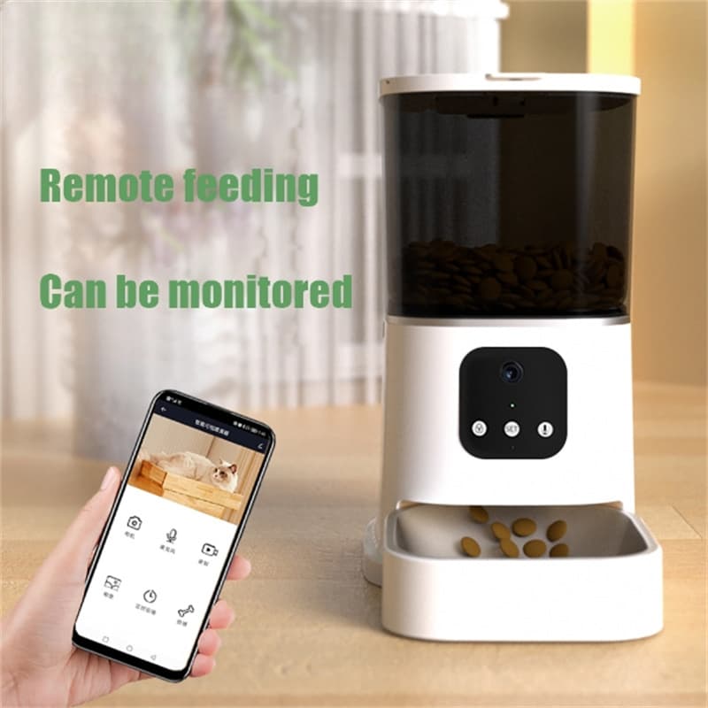 Alimentador Wi-Fi Programável em detalhe