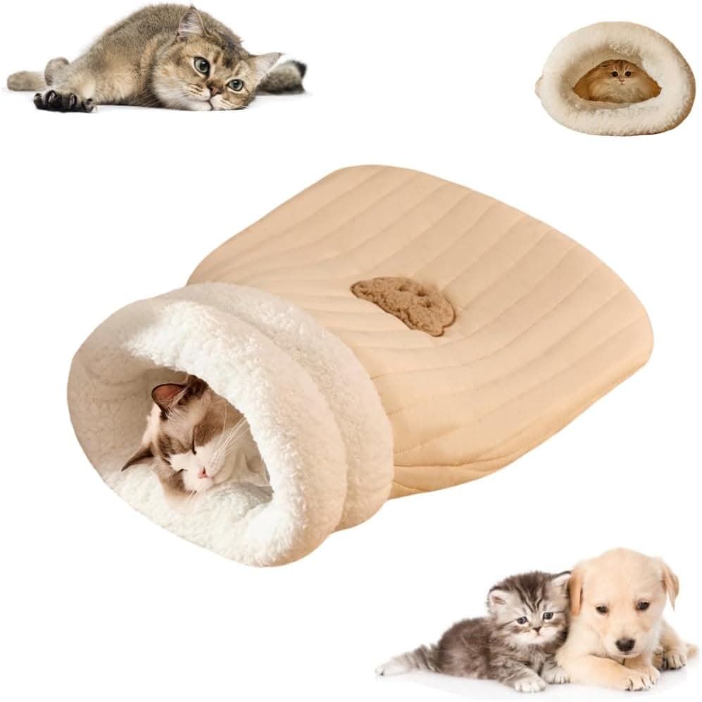 Saco de Dormir Plush para Gatos em detalhe