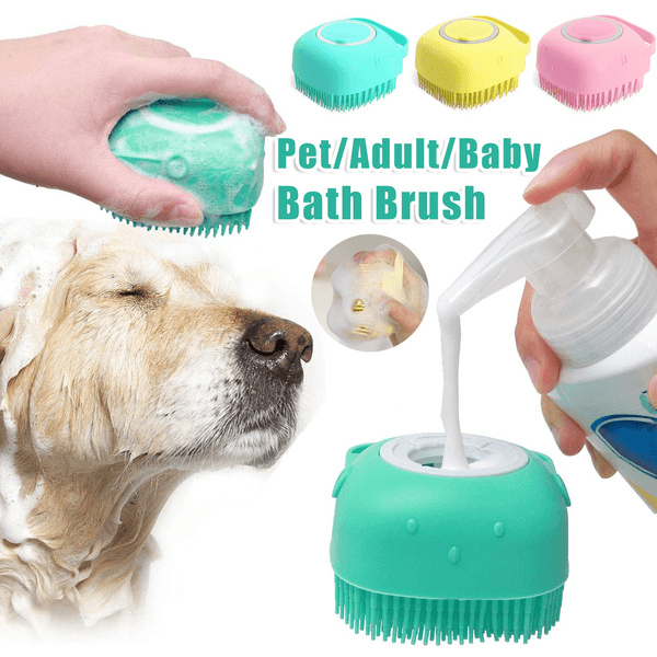 Luva de Banho com Shampoo