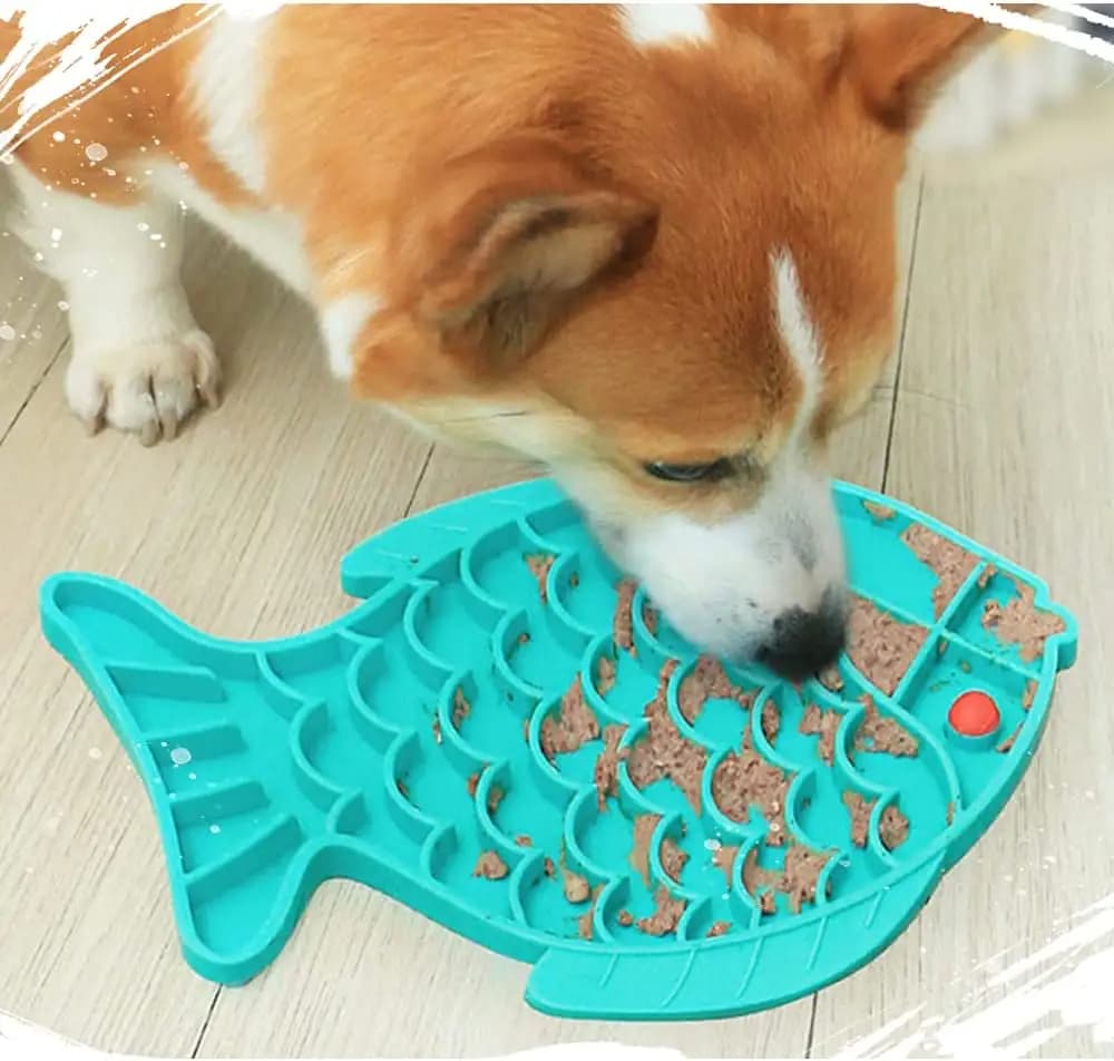 Lick Mat de Silicone em detalhe