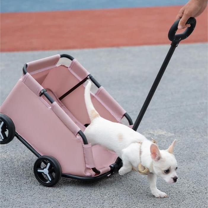 Carrinho Pet Dobrável em detalhe