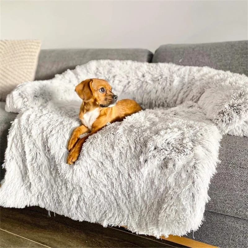 Cama Sofá Pet Cinza